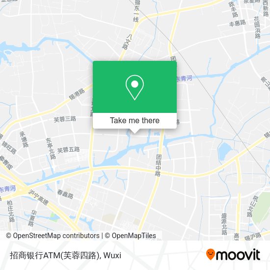 招商银行ATM(芙蓉四路) map