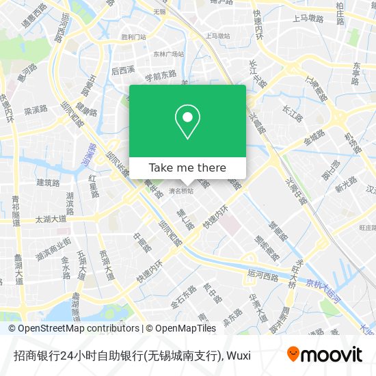 招商银行24小时自助银行(无锡城南支行) map