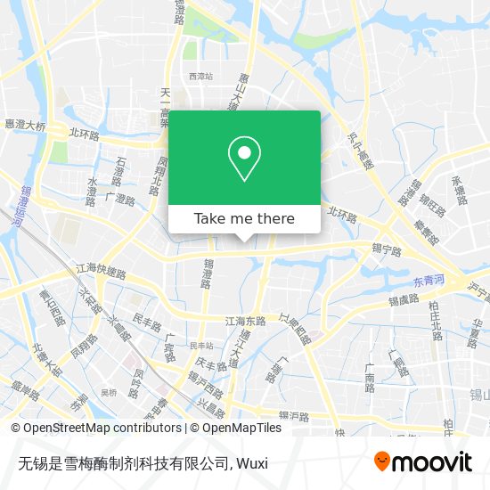 无锡是雪梅酶制剂科技有限公司 map