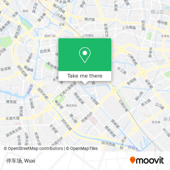 停车场 map