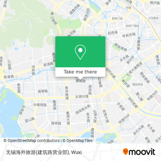 无锡海外旅游(建筑路营业部) map
