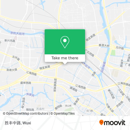 胜丰中路 map