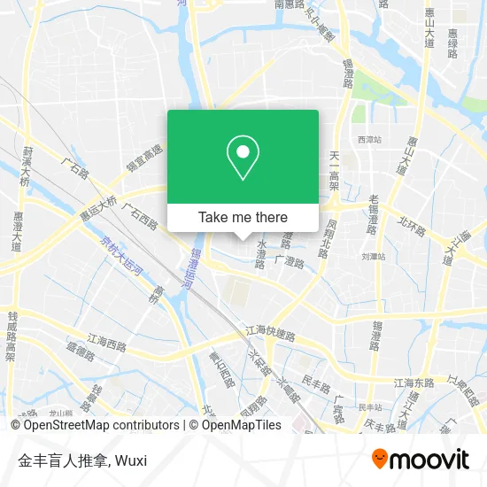 金丰盲人推拿 map