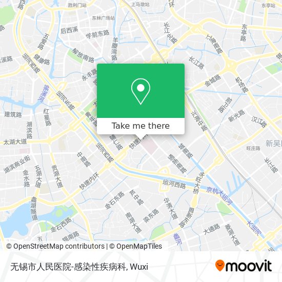 无锡市人民医院-感染性疾病科 map