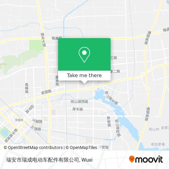 瑞安市瑞成电动车配件有限公司 map
