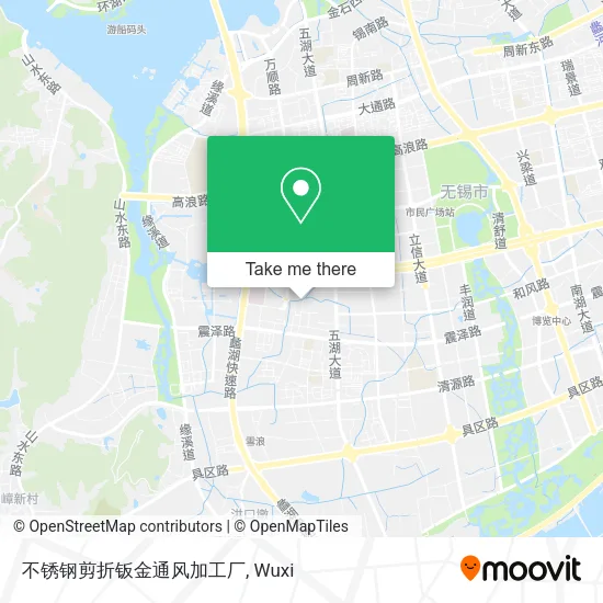 不锈钢剪折钣金通风加工厂 map