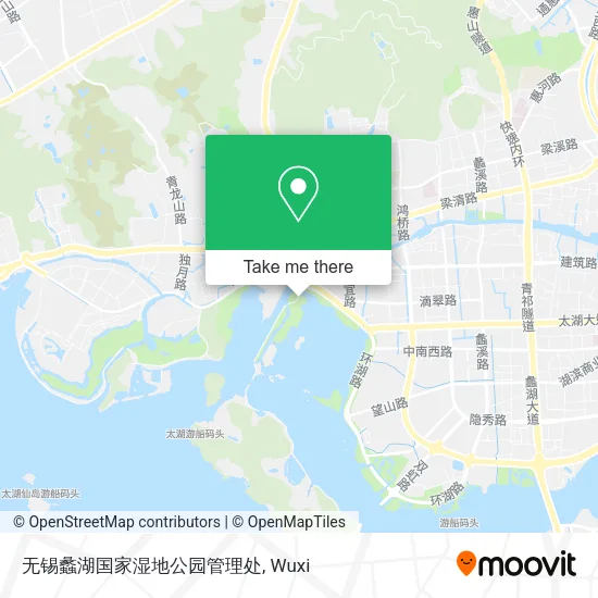 无锡蠡湖国家湿地公园管理处 map