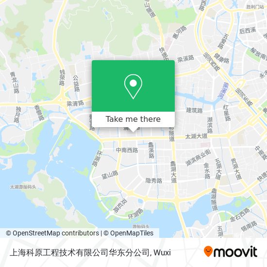 上海科原工程技术有限公司华东分公司 map