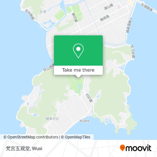 梵宫五观堂 map