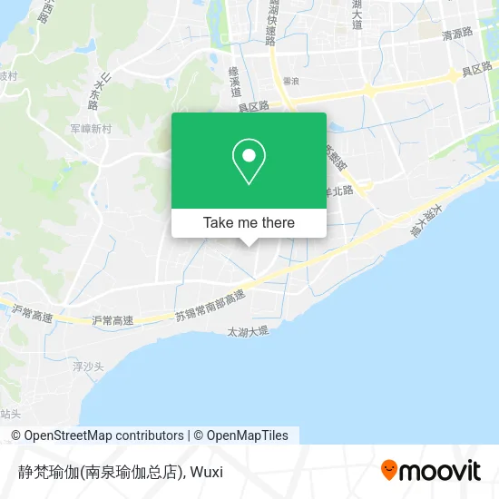 静梵瑜伽(南泉瑜伽总店) map