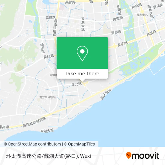 环太湖高速公路/蠡湖大道(路口) map