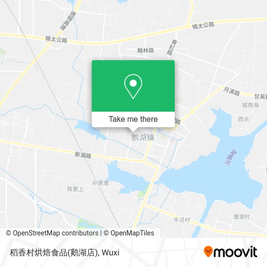 稻香村烘焙食品(鹅湖店) map