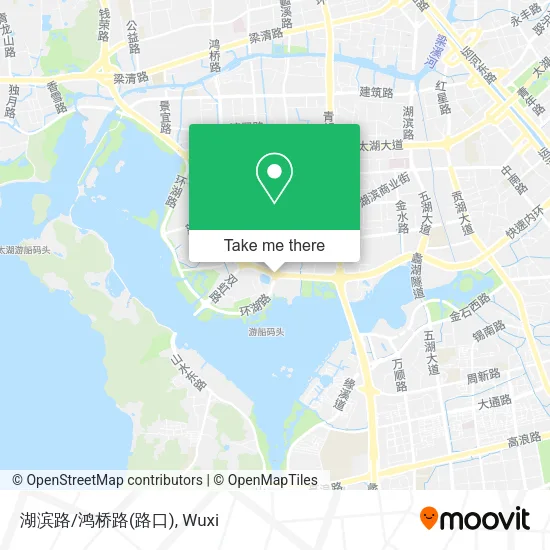 湖滨路/鸿桥路(路口) map