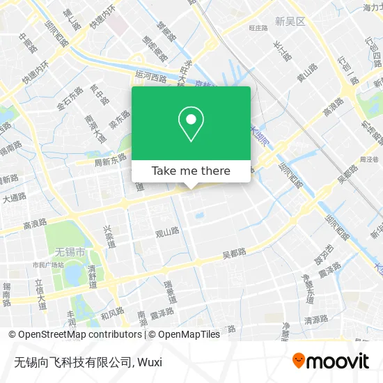 无锡向飞科技有限公司 map