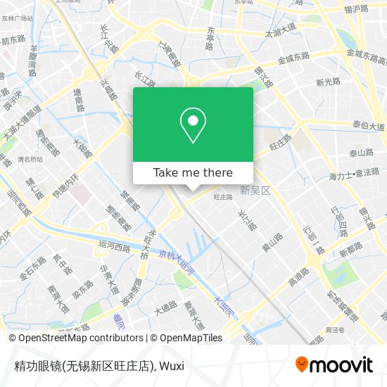 精功眼镜(无锡新区旺庄店) map