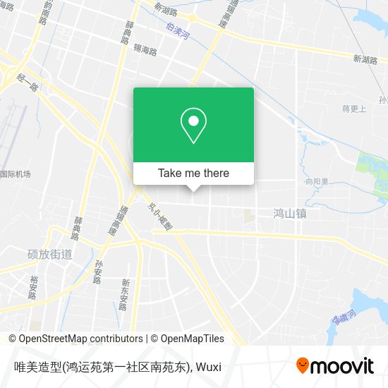 唯美造型(鸿运苑第一社区南苑东) map