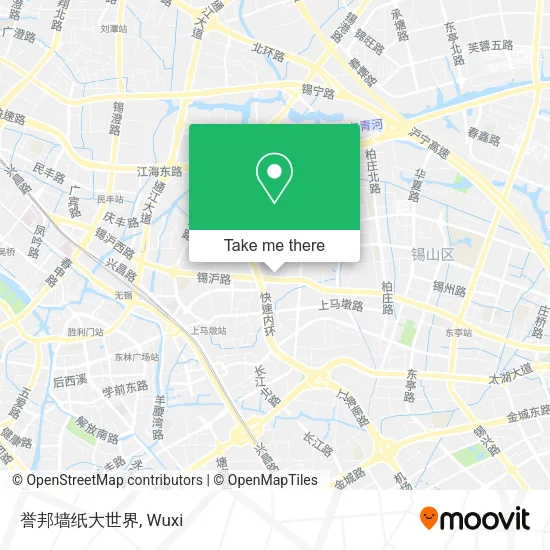 誉邦墙纸大世界 map