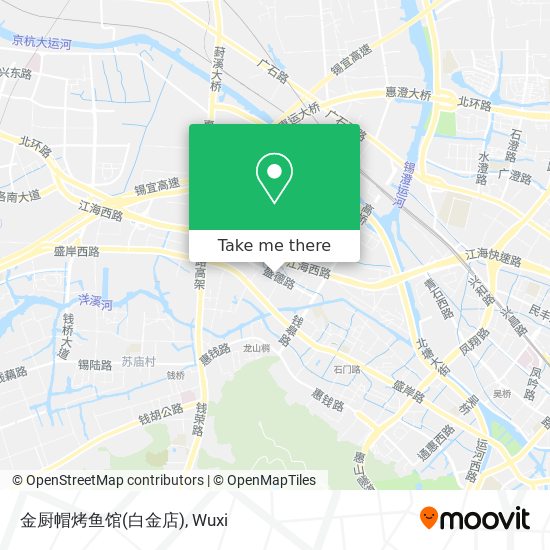 金厨帽烤鱼馆(白金店) map