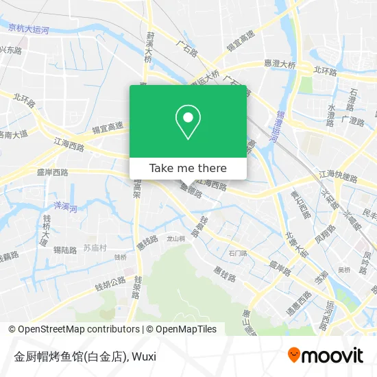 金厨帽烤鱼馆(白金店) map