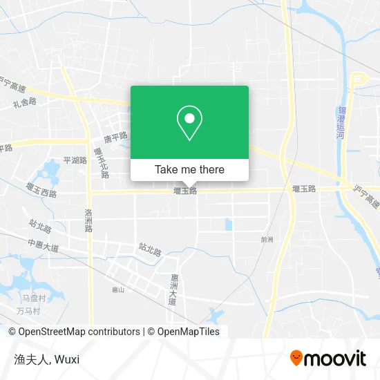 渔夫人 map