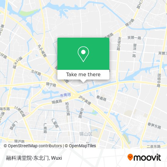 融科满堂院-东北门 map