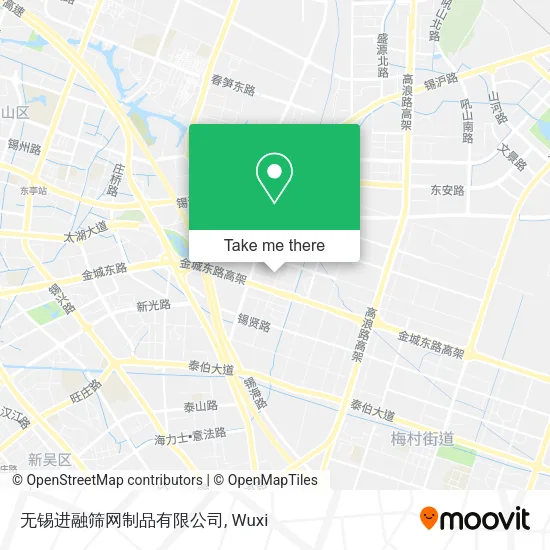 无锡进融筛网制品有限公司 map