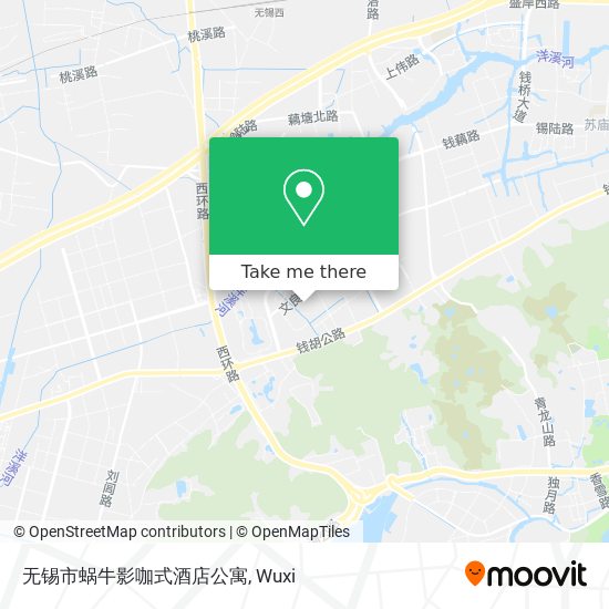 无锡市蜗牛影咖式酒店公寓 map