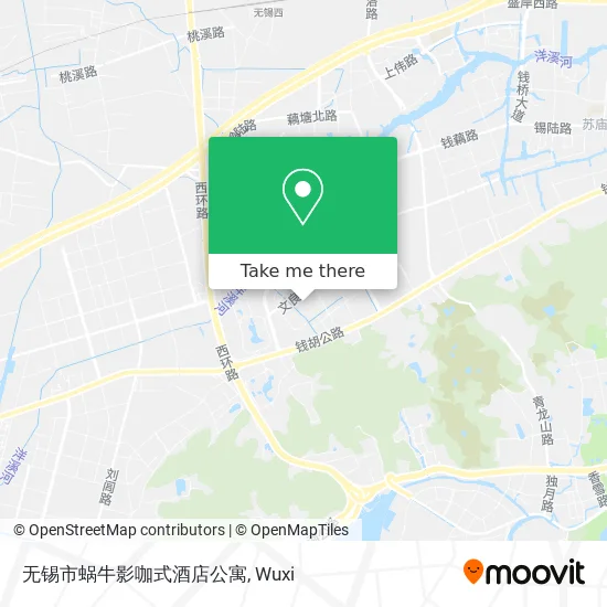 无锡市蜗牛影咖式酒店公寓 map