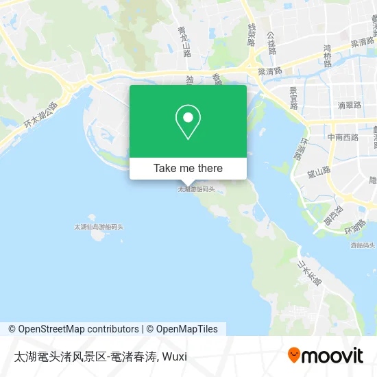 太湖鼋头渚风景区-鼋渚春涛 map