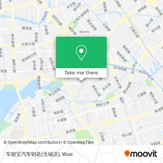 车锁宝汽车钥匙(无锡店) map
