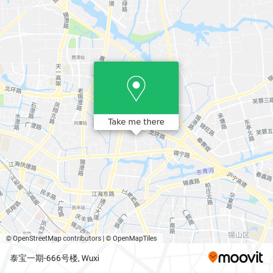 泰宝一期-666号楼 map