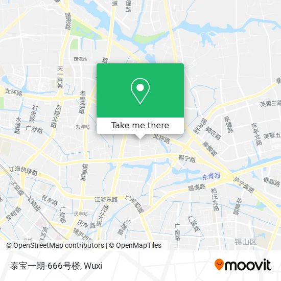 泰宝一期-666号楼 map