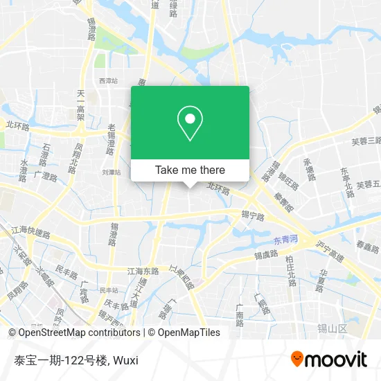 泰宝一期-122号楼 map