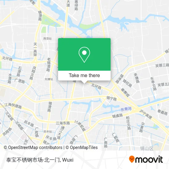 泰宝不锈钢市场-北一门 map
