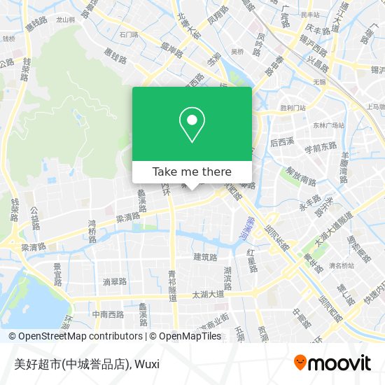 美好超市(中城誉品店) map