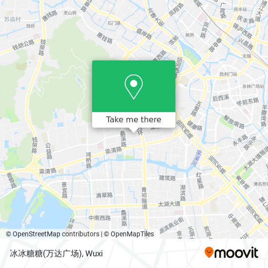 冰冰糖糖(万达广场) map