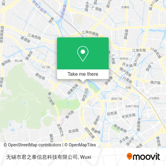 无锡市君之泰信息科技有限公司 map