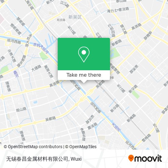 无锡春昌金属材料有限公司 map