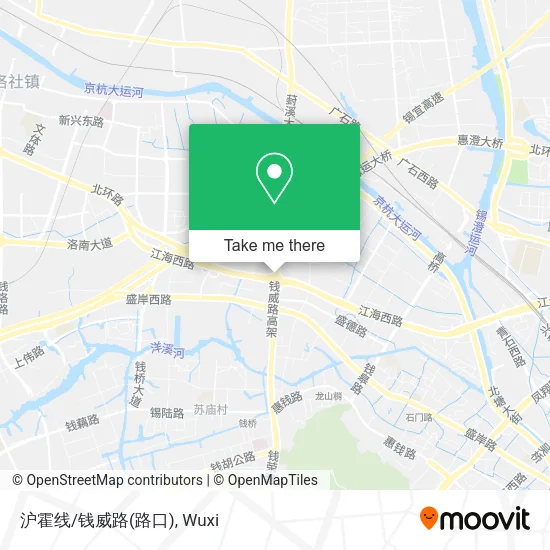沪霍线/钱威路(路口) map