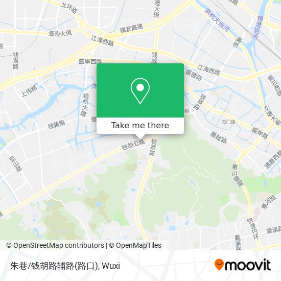 朱巷/钱胡路辅路(路口) map