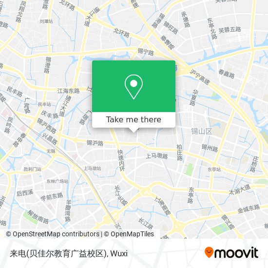 来电(贝佳尔教育广益校区) map