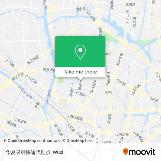 华夏泉绅快递代理点 map