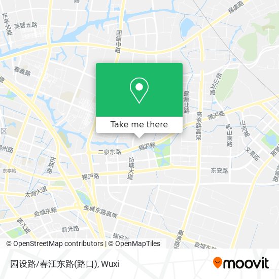 园设路/春江东路(路口) map