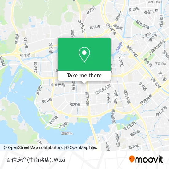 百信房产(中南路店) map