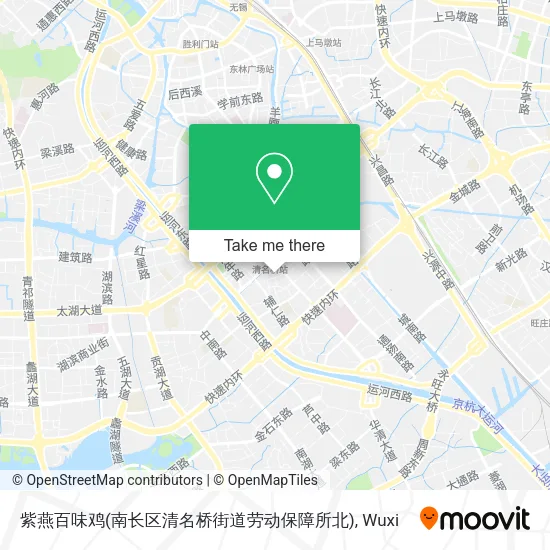 紫燕百味鸡(南长区清名桥街道劳动保障所北) map