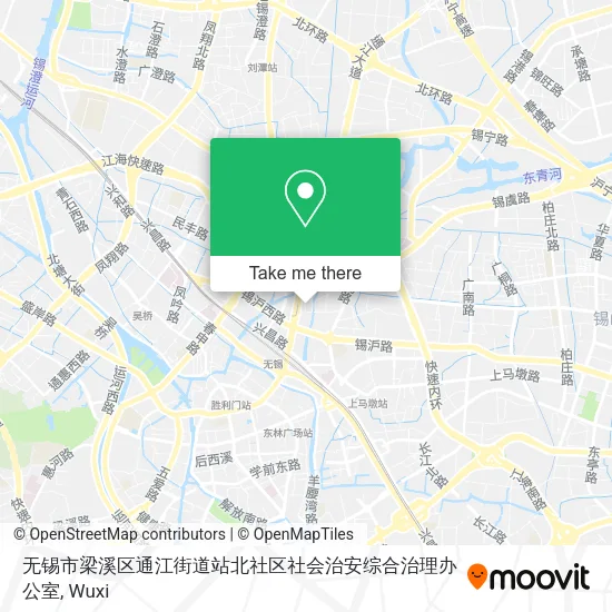 无锡市梁溪区通江街道站北社区社会治安综合治理办公室 map
