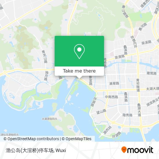 渤公岛(大渲桥)停车场 map