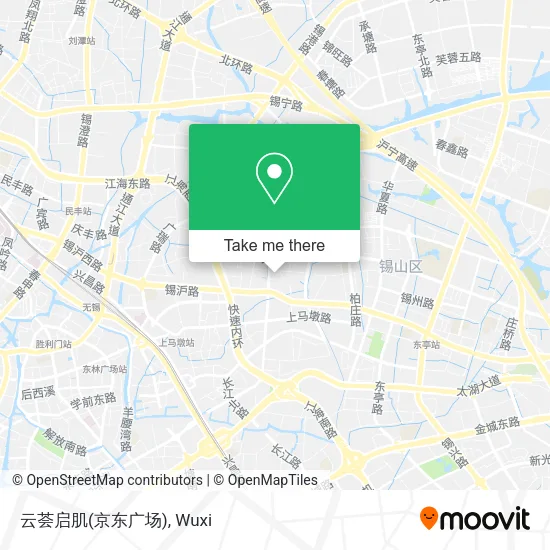 云荟启肌(京东广场) map
