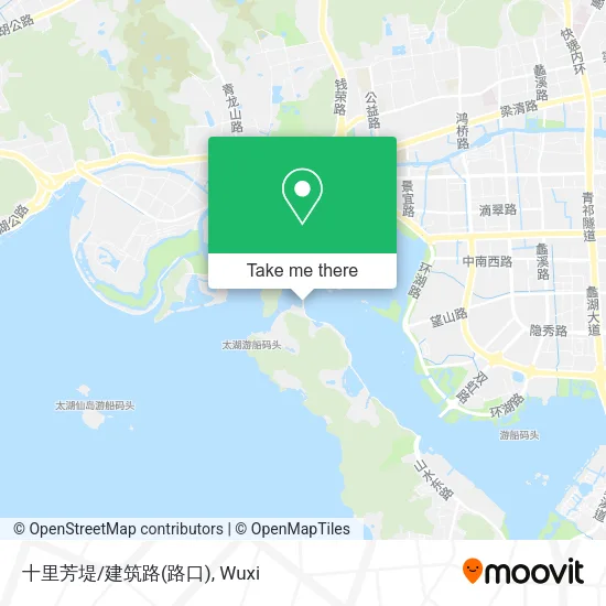 十里芳堤/建筑路(路口) map