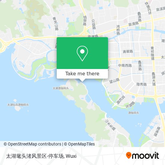 太湖鼋头渚风景区-停车场 map